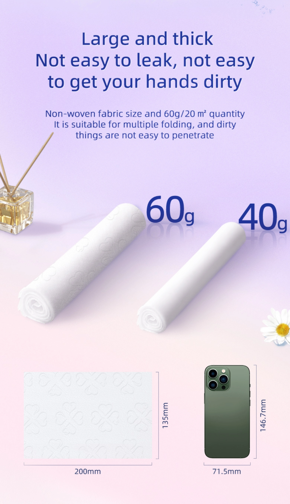 C&S Flushable Feminine Hygiene Wipe ( 40 pc per pack) - Image 10